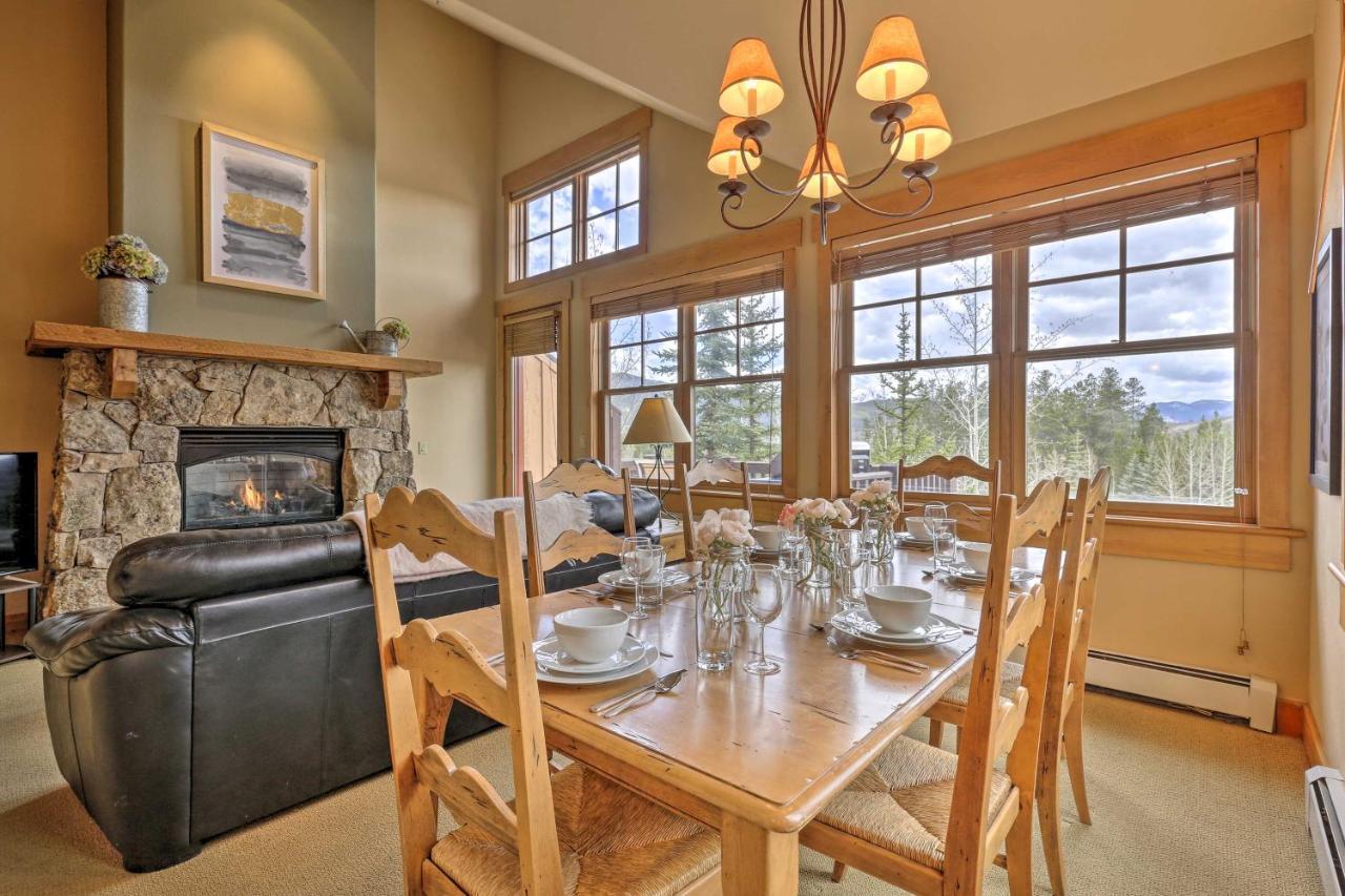 Keystone Condo On Golf Course With Mountain View Extérieur photo