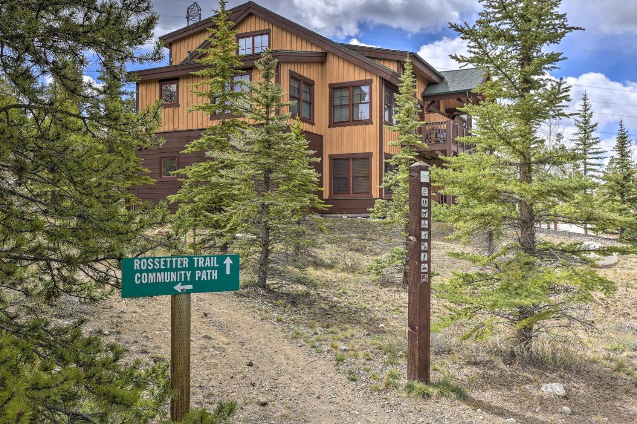 Keystone Condo On Golf Course With Mountain View Extérieur photo