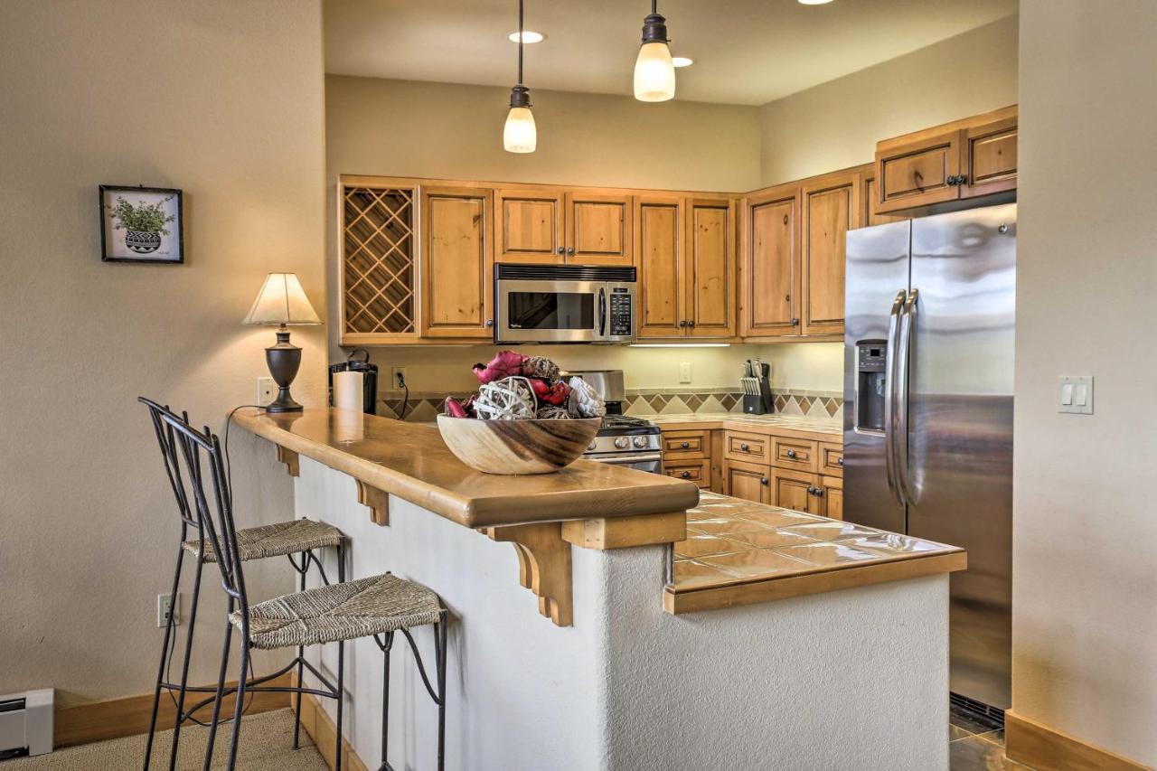 Keystone Condo On Golf Course With Mountain View Extérieur photo
